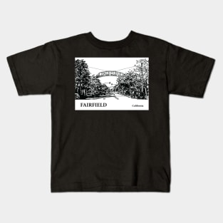 Fairfield California Kids T-Shirt